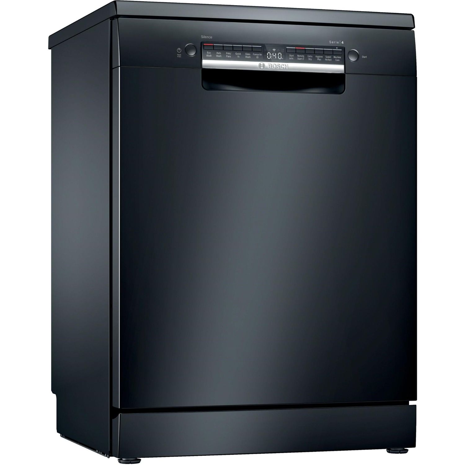 Bosch SMS4HVB01A Series 4 14-Place Setting Freestanding Dishwasher (Black)