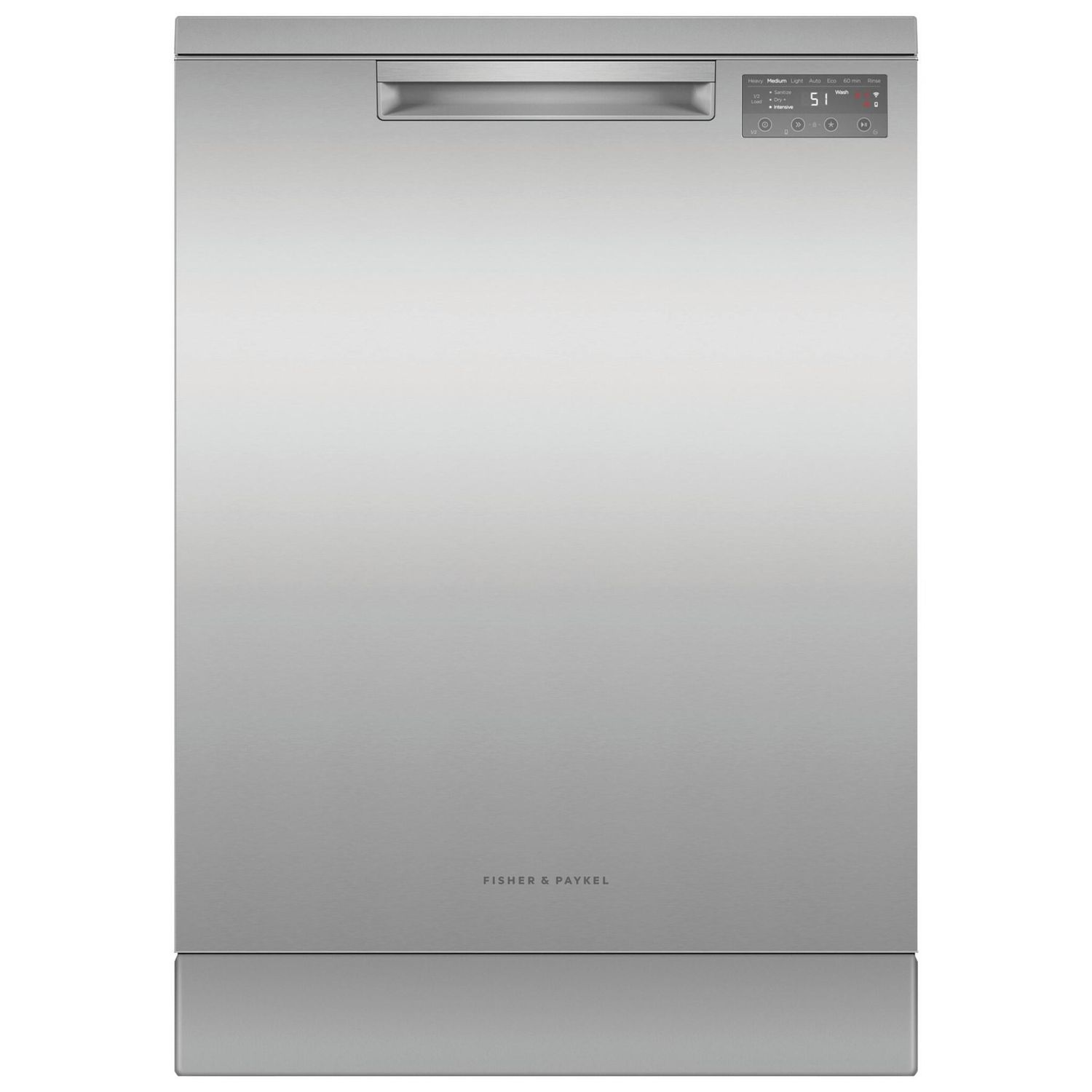 Fisher &amp; Paykel DW60FC4X3 15-Place Setting Freestanding Dishwasher (Stainless Steel)