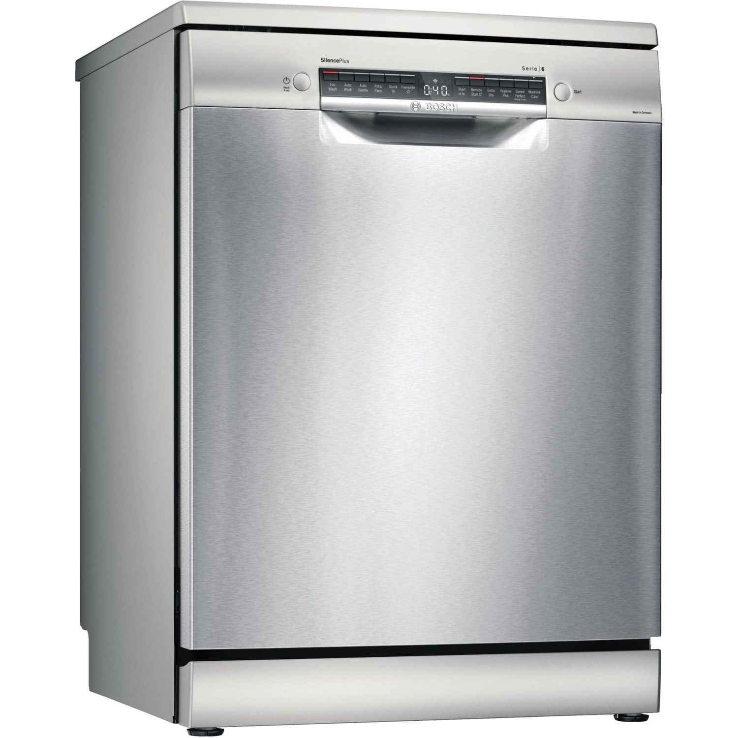 Bosch SMS6HCI02A Series 6 15-Place Setting Freestanding Dishwasher (Stainless Steel)