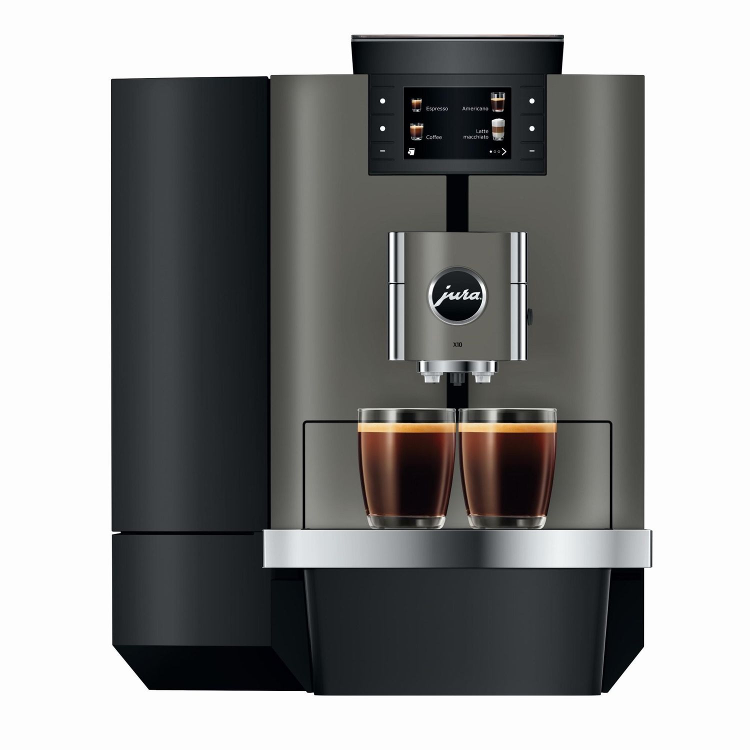 Jura 15668 X10 Professional Automatic Coffee Machine (Dark Inox)
