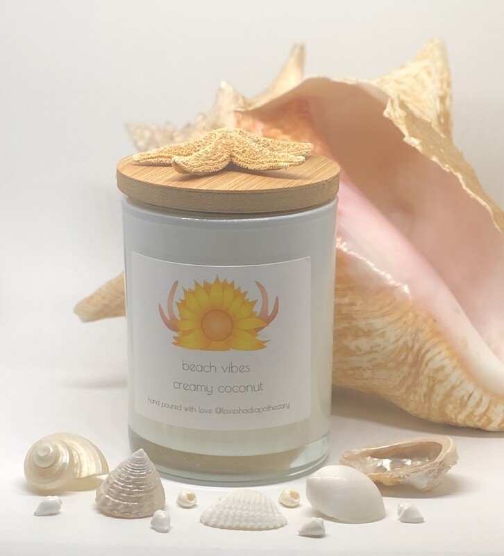 Sea shell candle