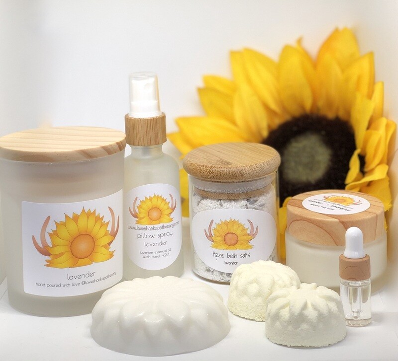 Coconut + Citrus Spa set