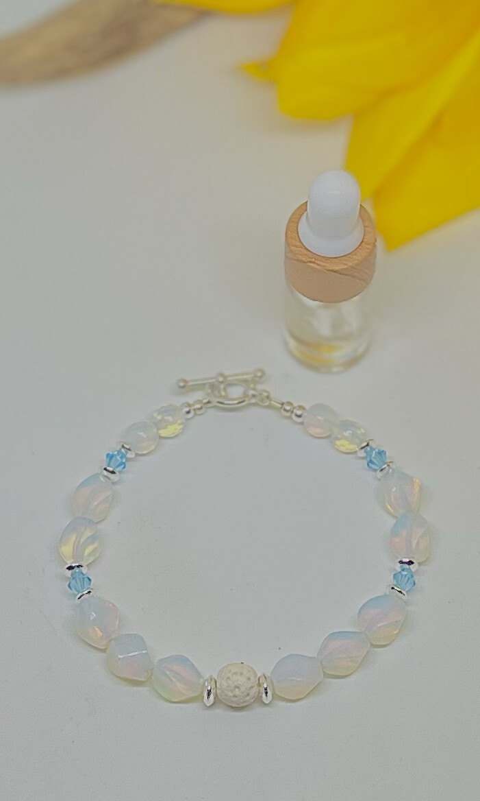 Moonstone Diffuser Bracelet Store handmade small batch bath & body products