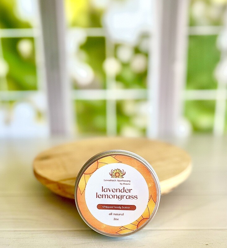 Whipped body butter