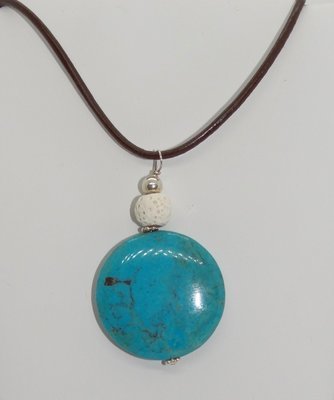 Turquoise Diffuser Necklace