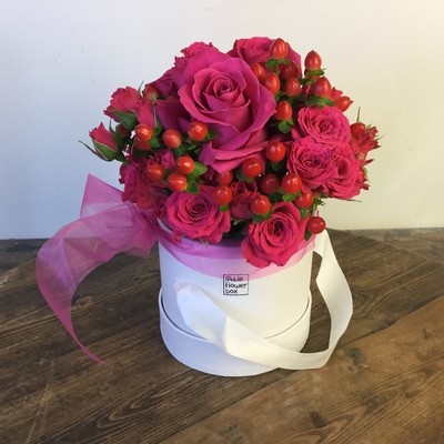 Hat Box Flowers Online Melbourne Order Your Beautiful Flowers Today