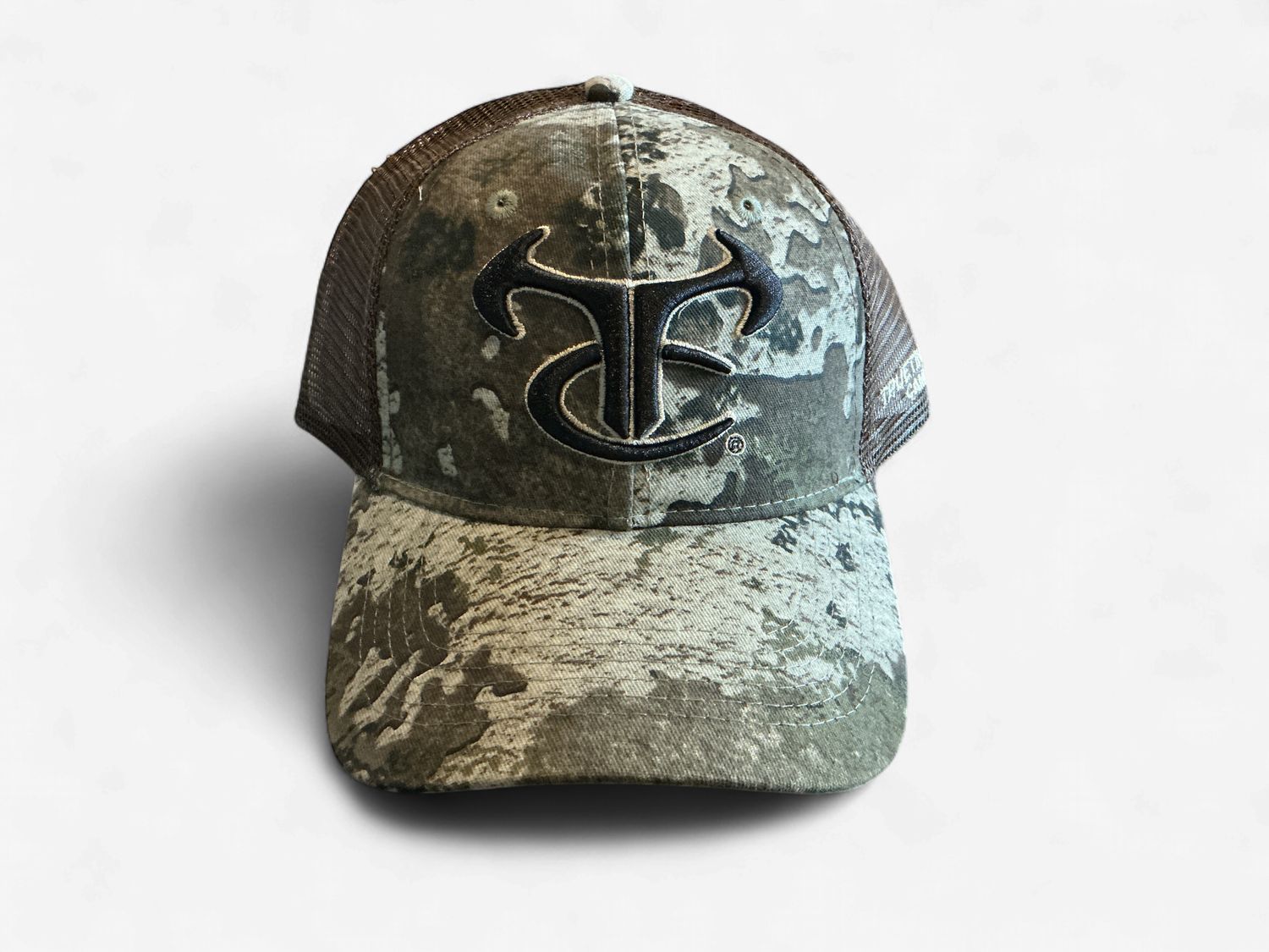 Truetimber camo black logo hat