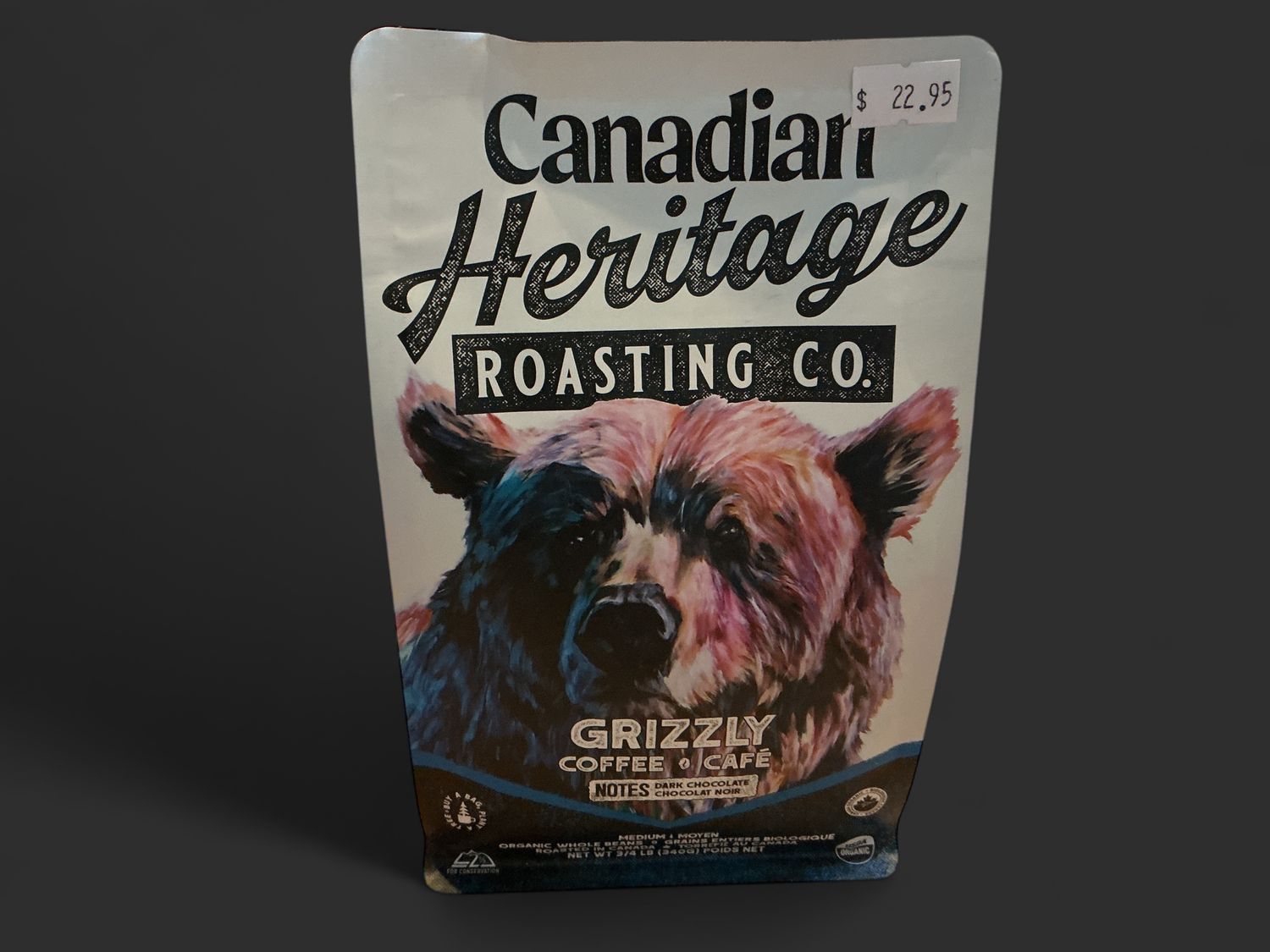 Grizzly Whole Bean Coffee - 340 Grams