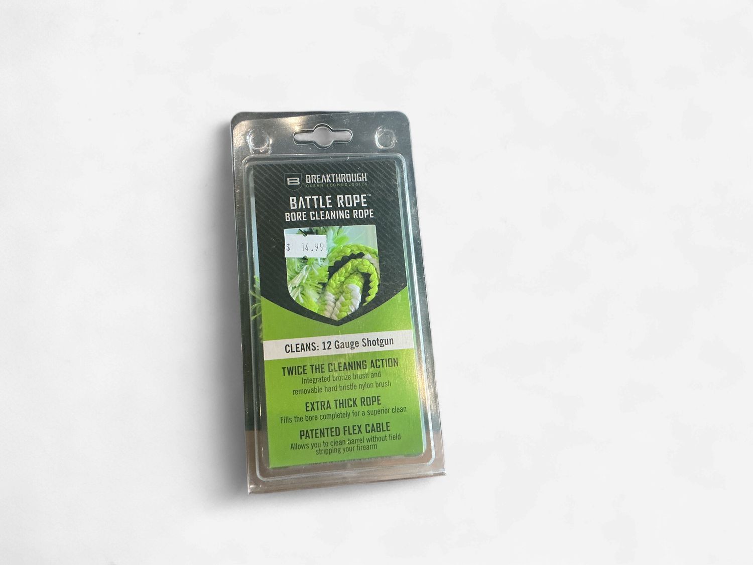 12 gauge battle rope bore cleaner