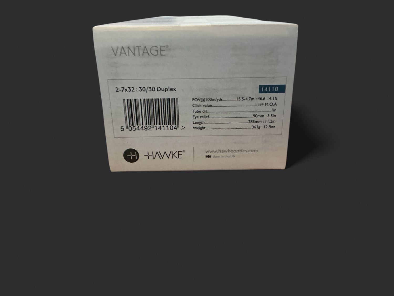 Vantage 2-7x32 : 30/30 duplex scope