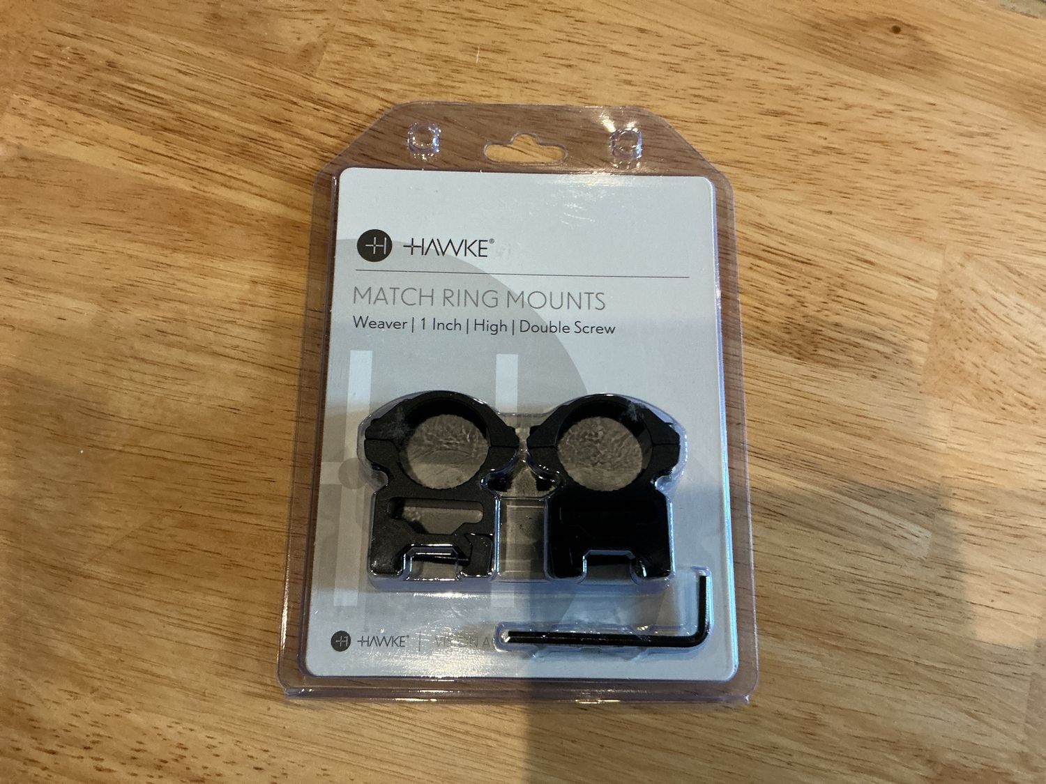 Match Ring Mounts - 1” High Weaver Style