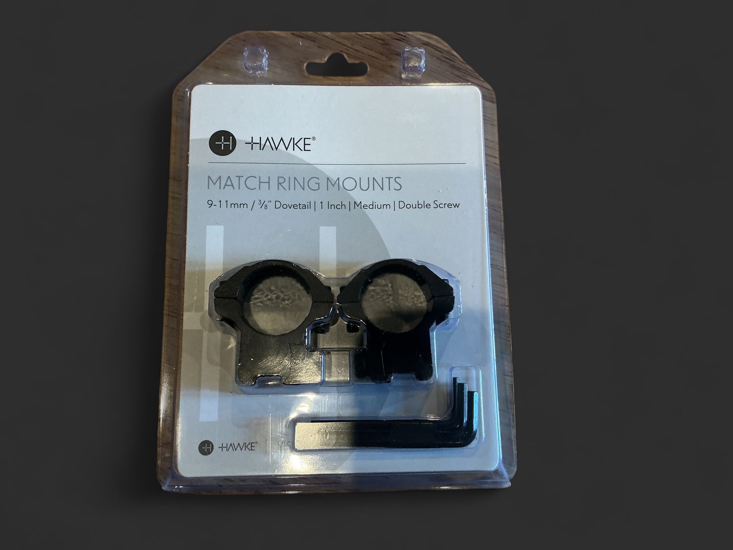 Match Ring Mounts 9-11 MM Dovetail Medium