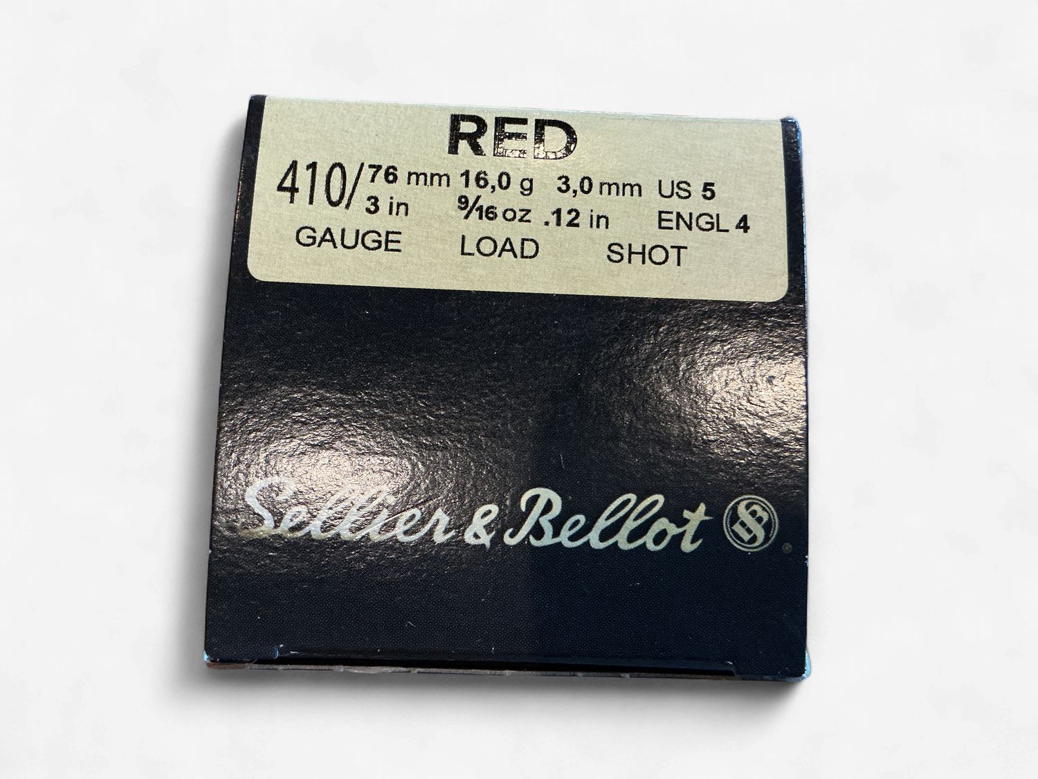 S&amp;B .410 Gauge 3” #5 Shot Shell