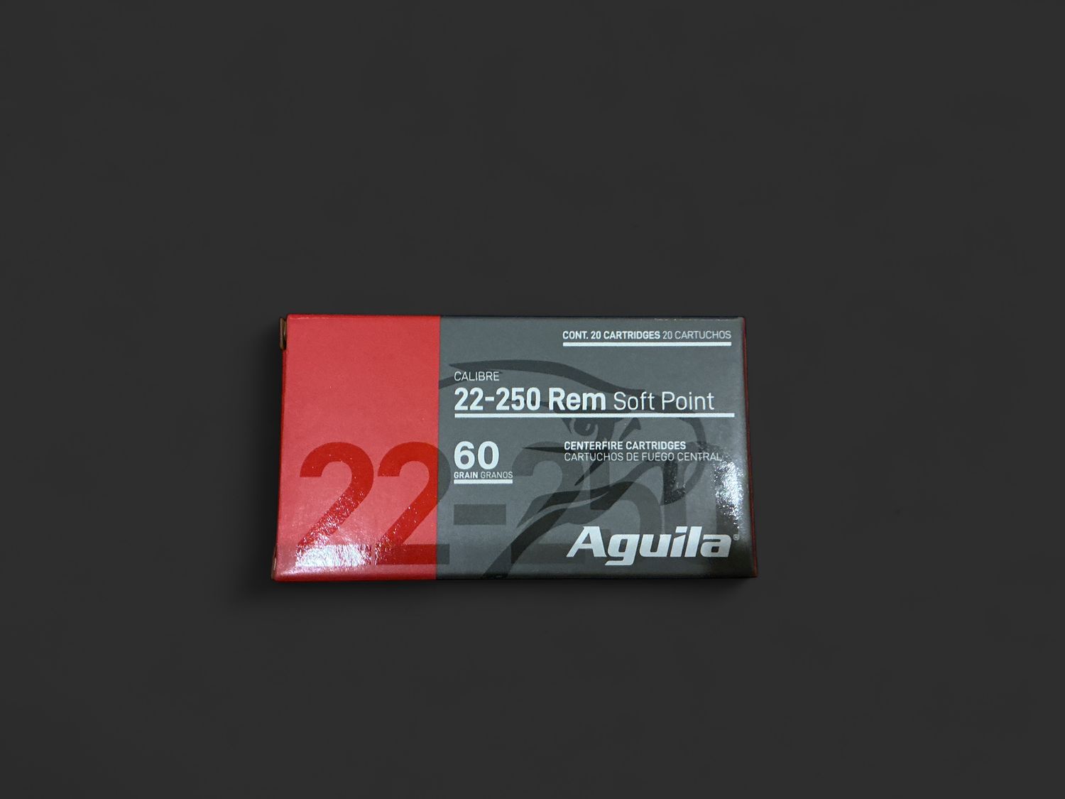 Aguila 22-250 60 Grain SP