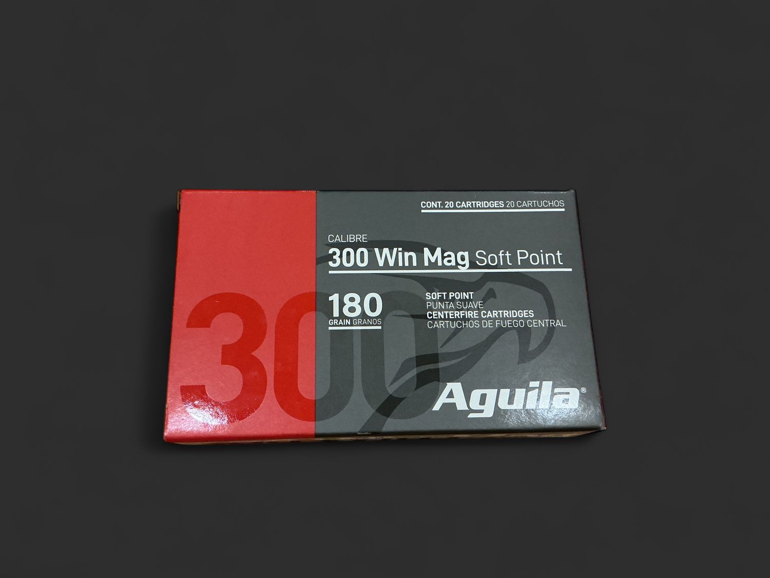 Aguila 300 Win. Mag. 180 Grain SP