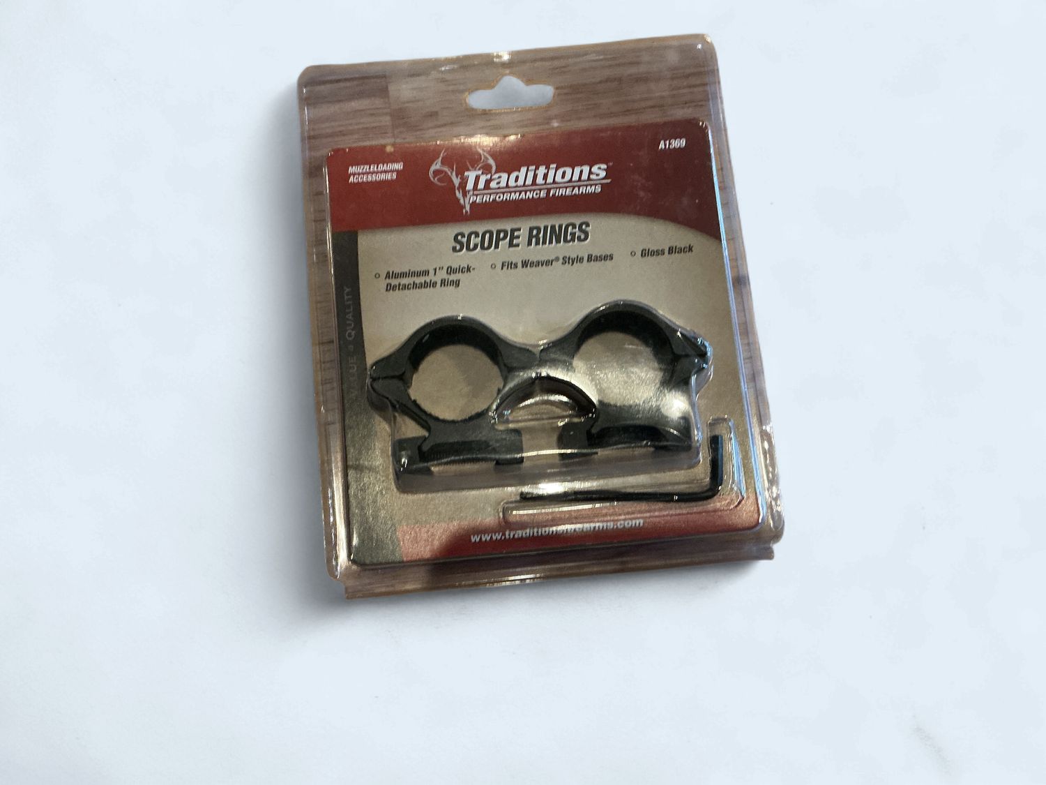 Quick Detach Scope Rings Black