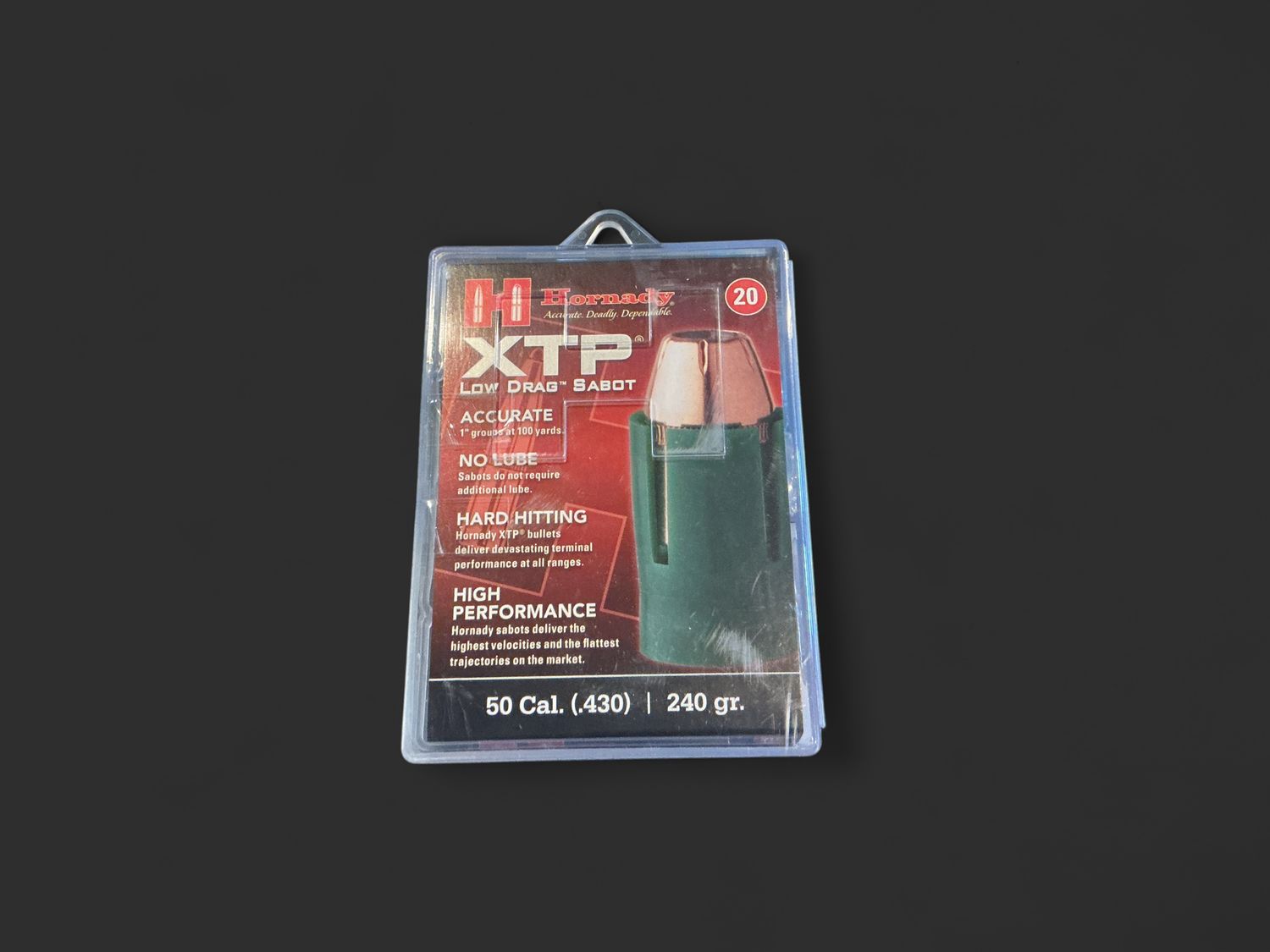 Hornady XTP  50 cal 240 grain