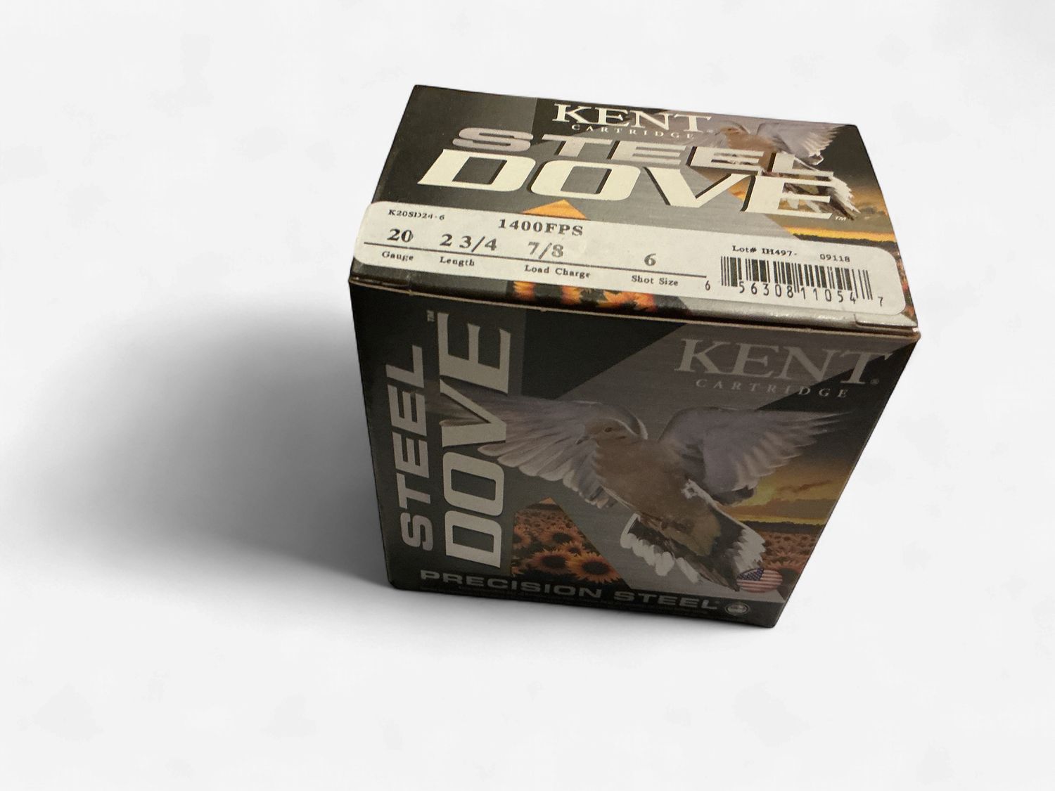 Kent Steel Dove 20 Gauge 2 3/4 #6 Shotshell