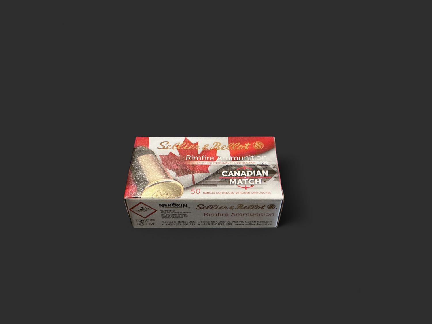 S&amp;B Canadian Match 40 Grain .22 LR