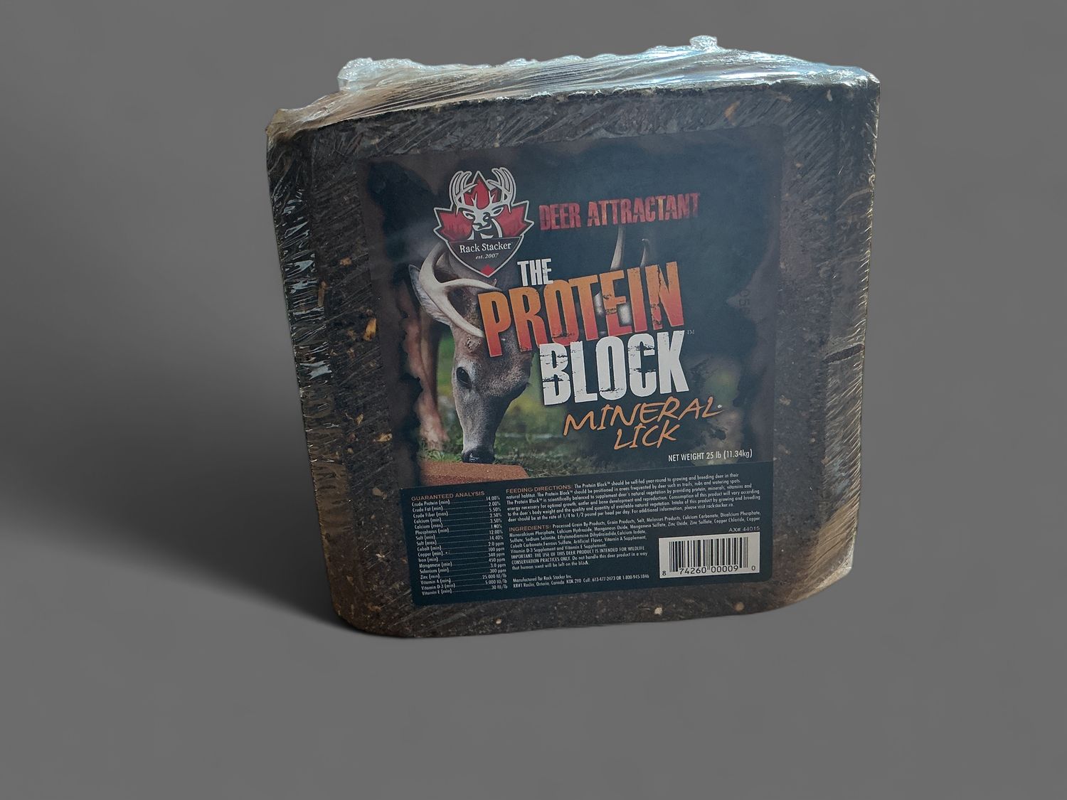 The Protein Block Mineral Lick Rack Stacker