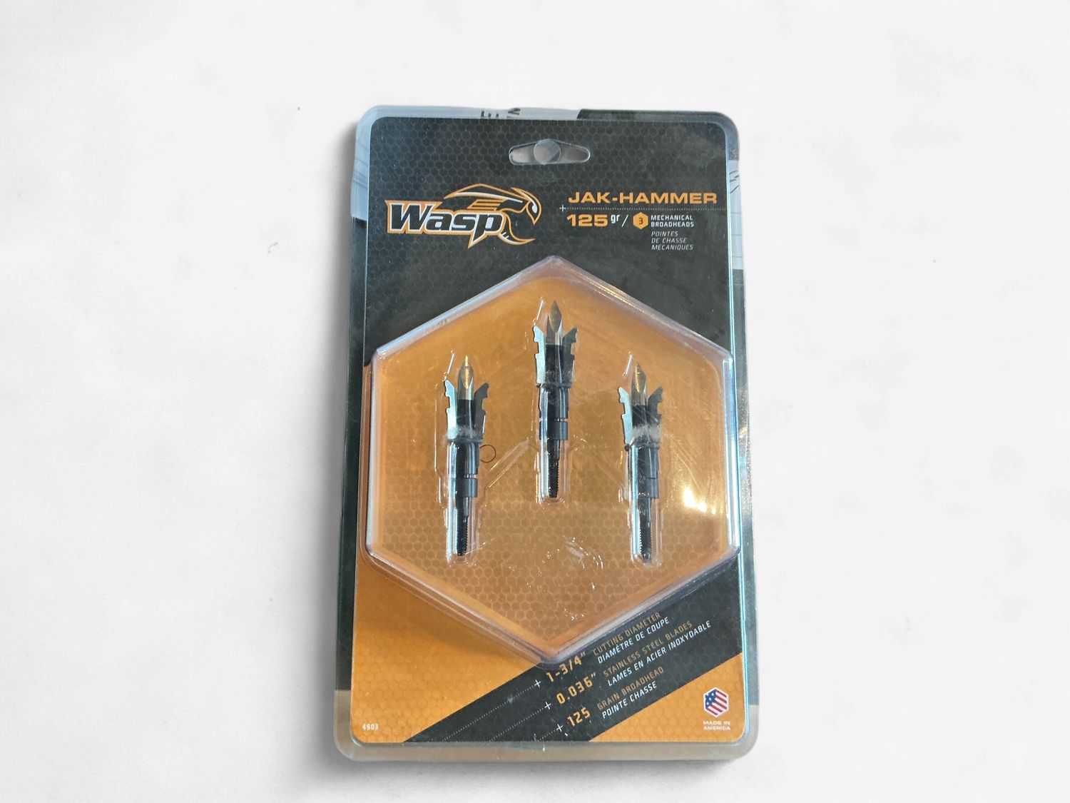 Wasp Jack-HAMMER 125GR Broadheads