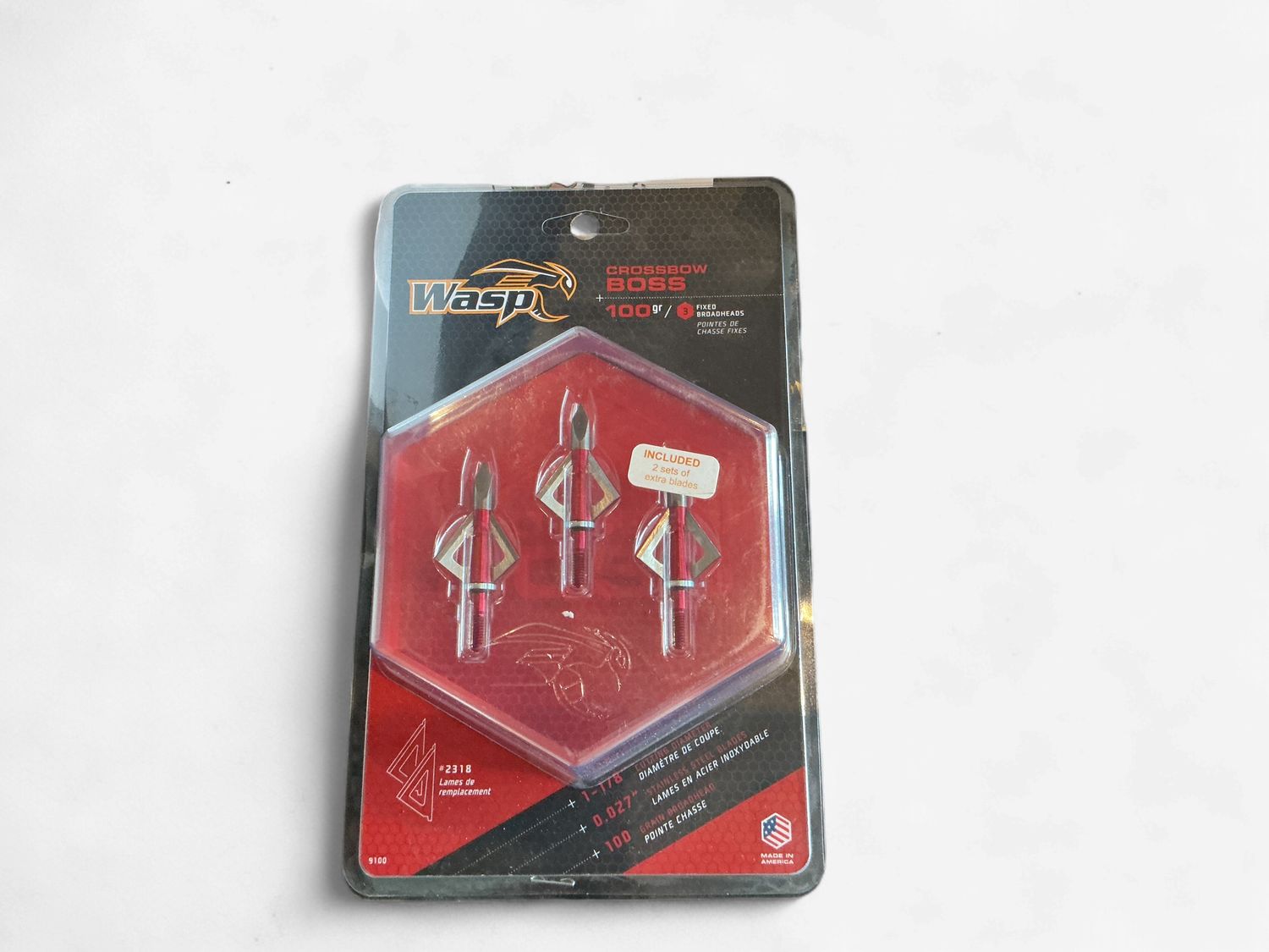 Wasp Crossbow Boss 100GR Broadhead