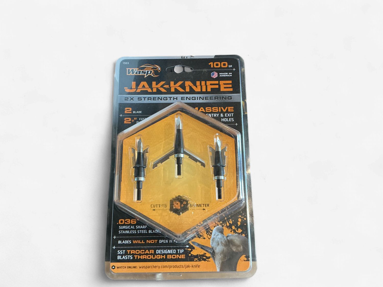 Wasp JAK-KNIFE 100GR Broadhead