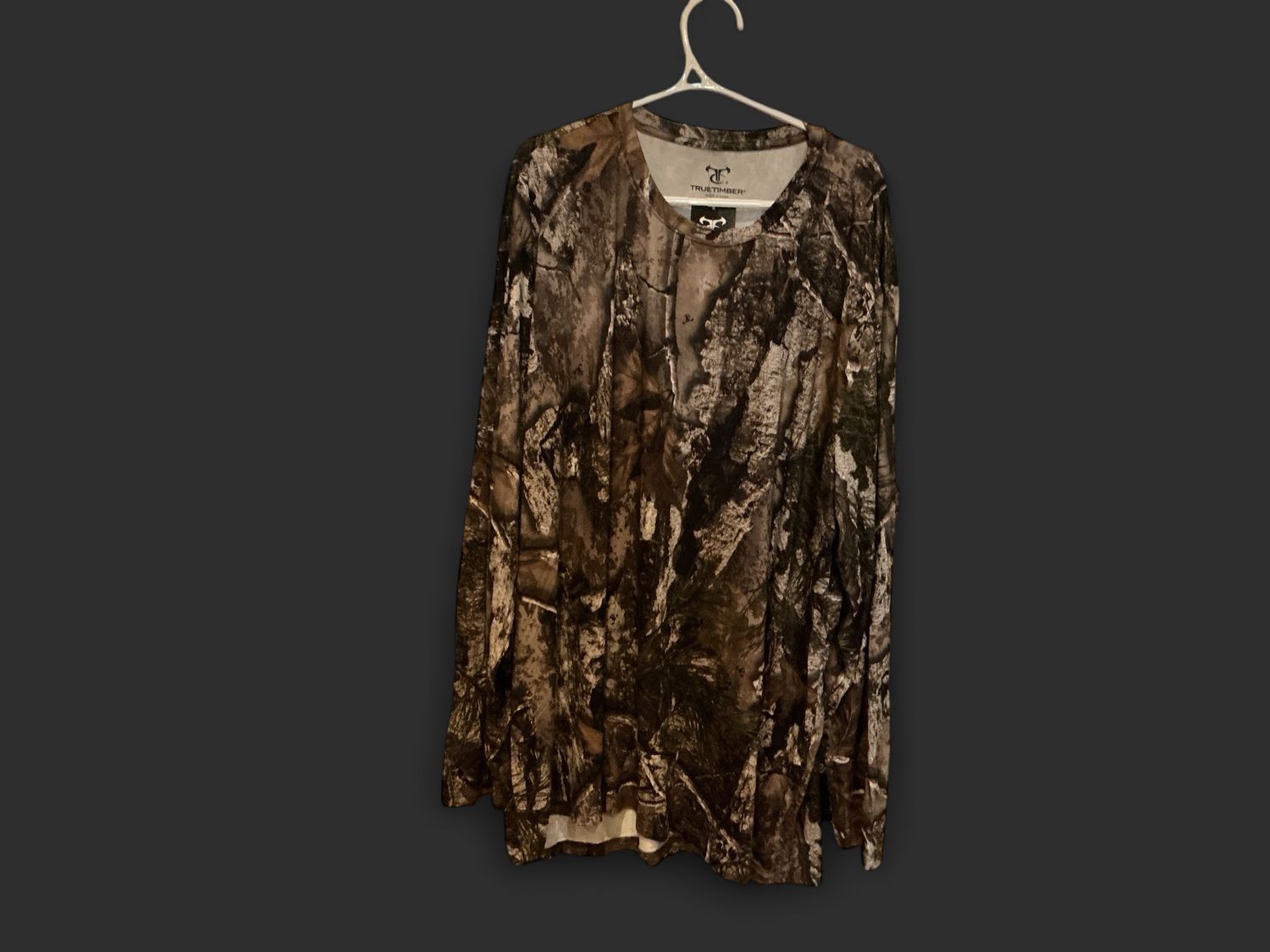True Timber LS Performance Black Logo