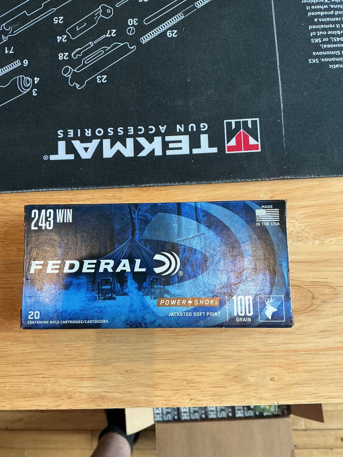 Federal 243 100 Grain Power Shok