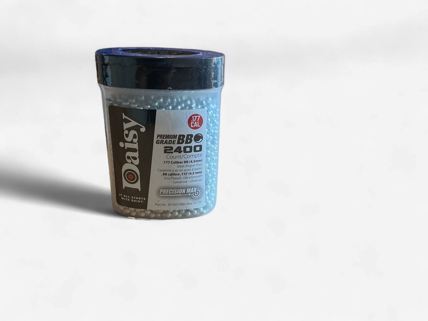 Daisy .177 Zink Coated BB 2400 Count