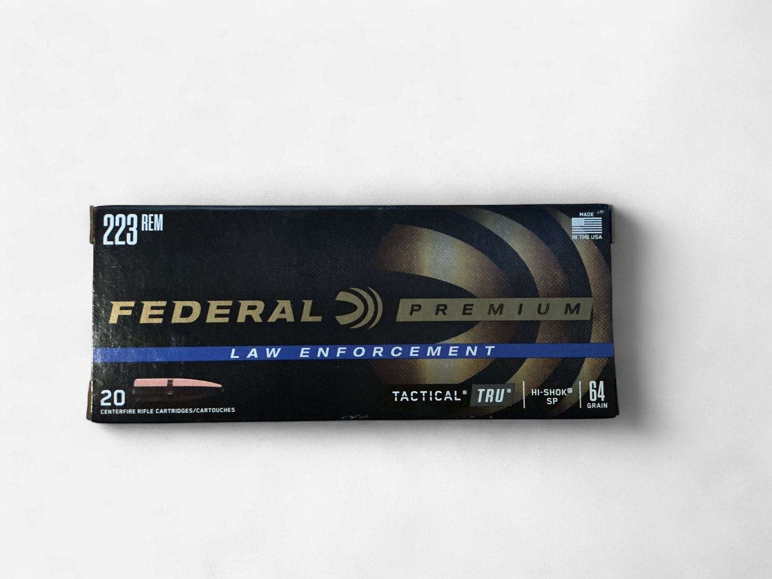 Federal Premium Tactical 64 Grain .223