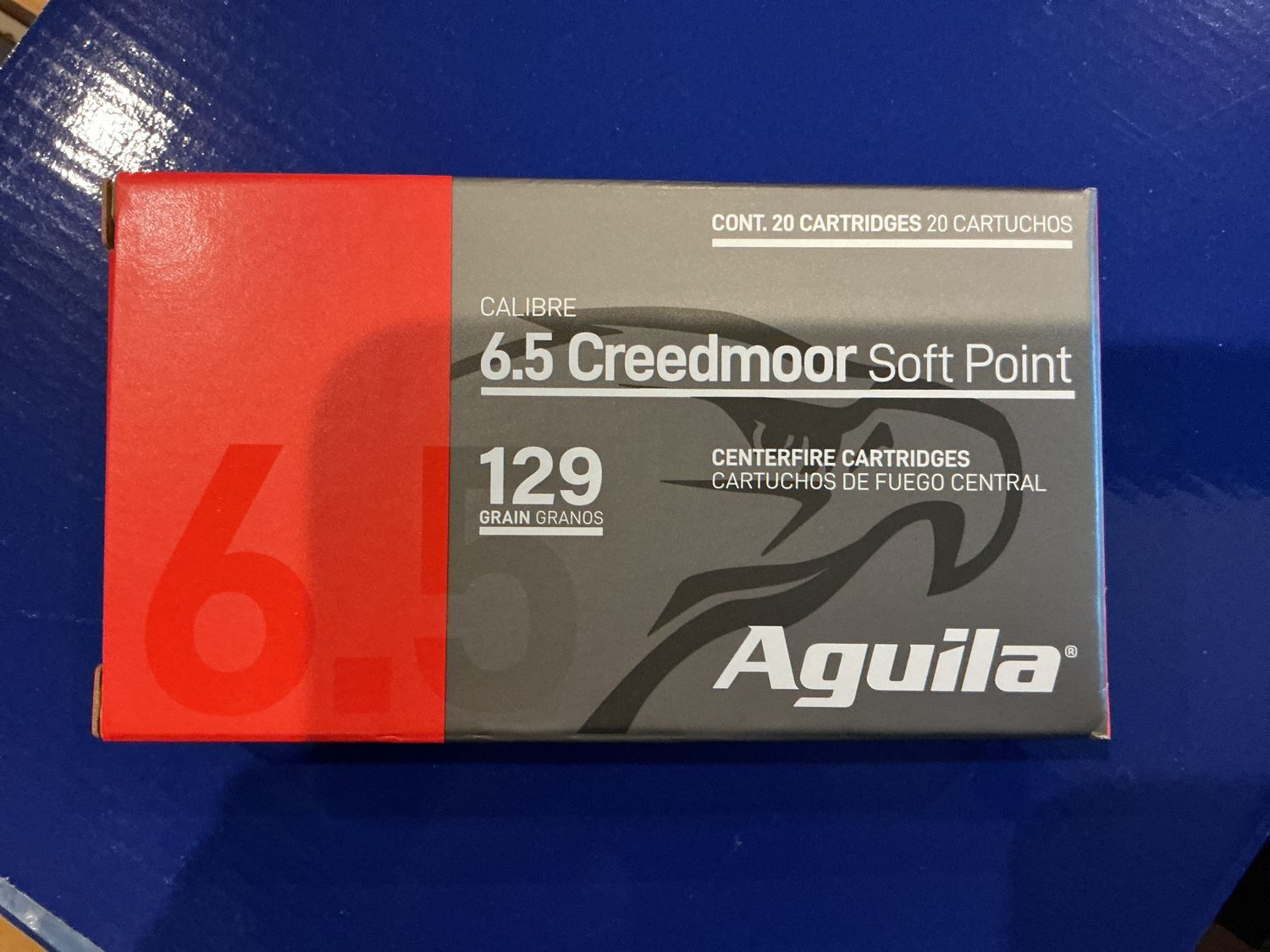 Aguila 6.5 Creedmoor 129 Grain Soft Point