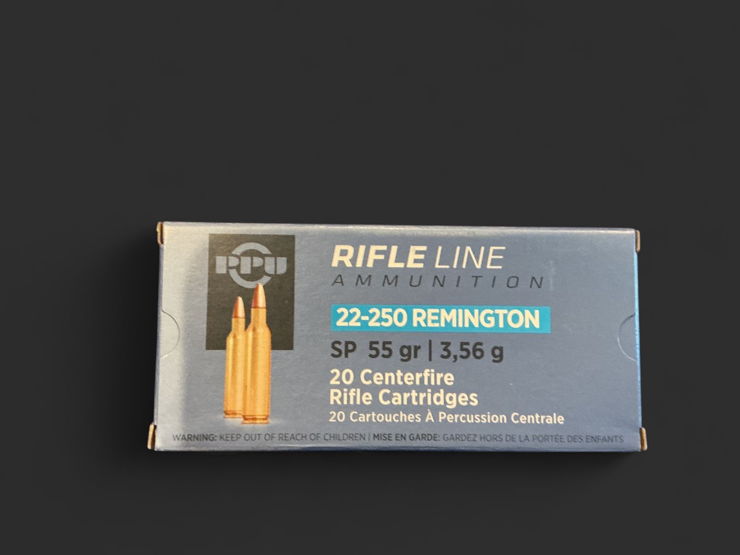PRVI 22-250 55 Grain Soft Point