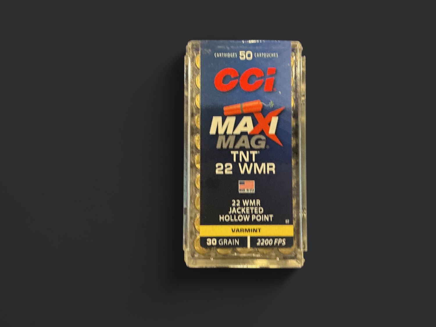 CCI 22 WMR 30 Grain Hollow Point