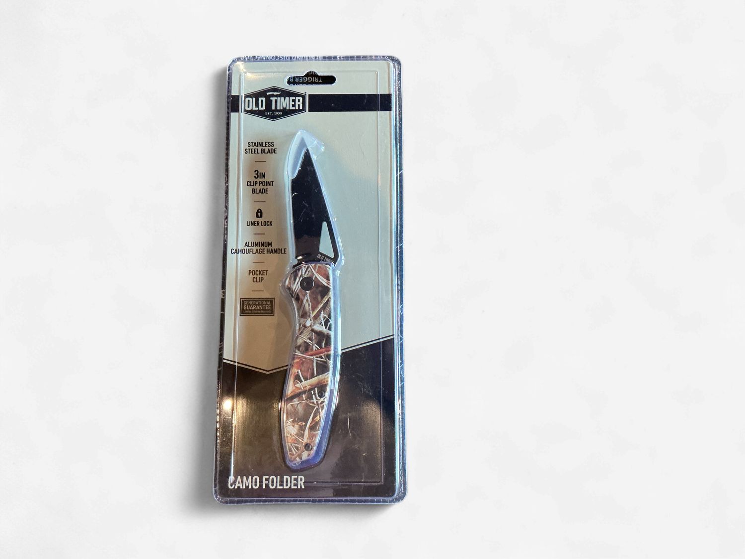 Old Timer Camo Folder