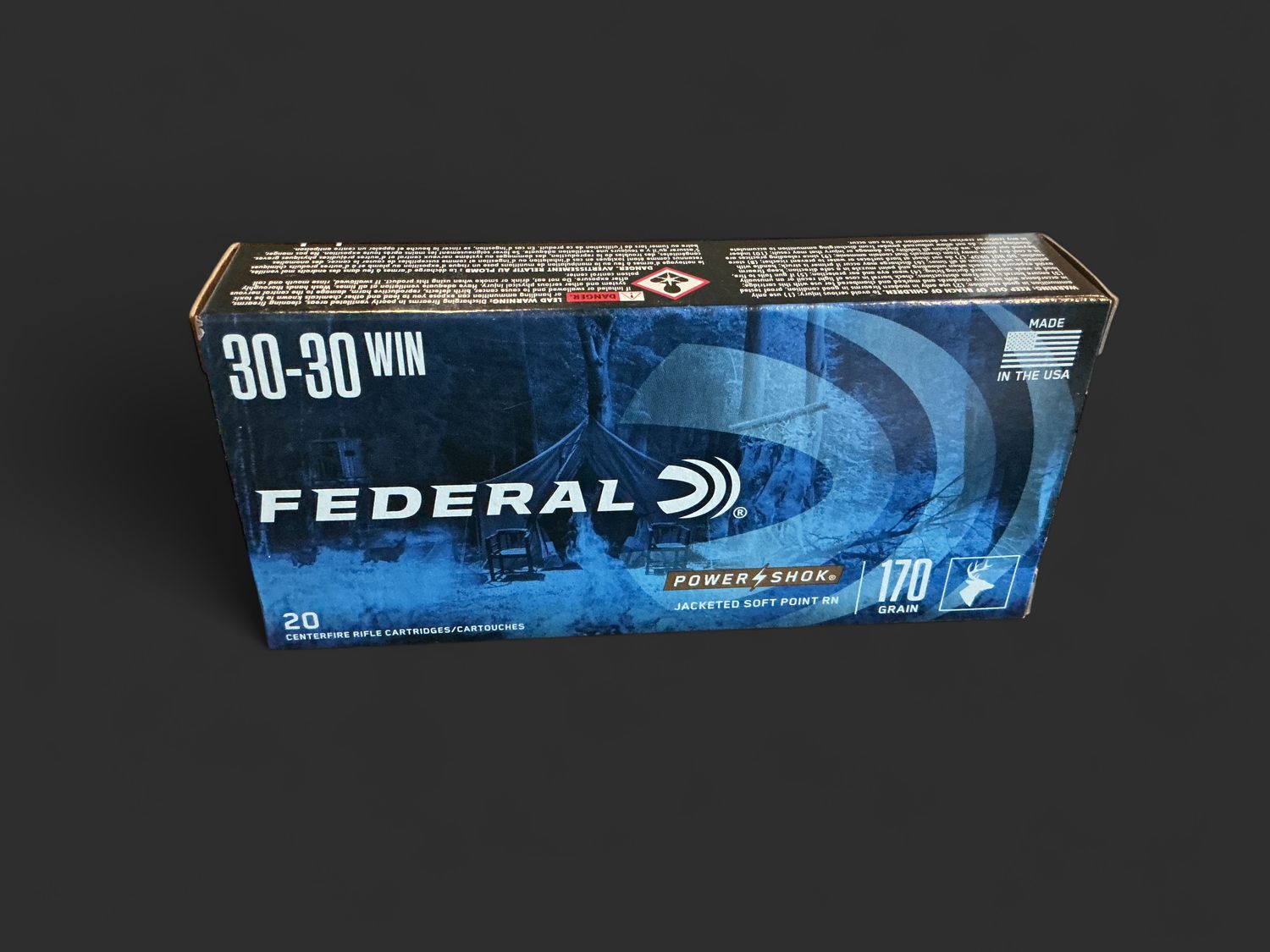 Federal Powershok 170 Grain 30-30