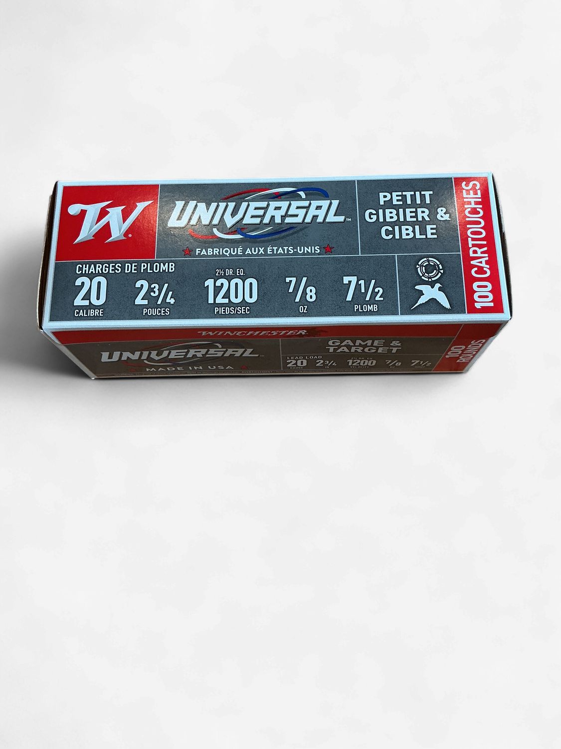 20GA Winchester Universal 7.5 100 Count