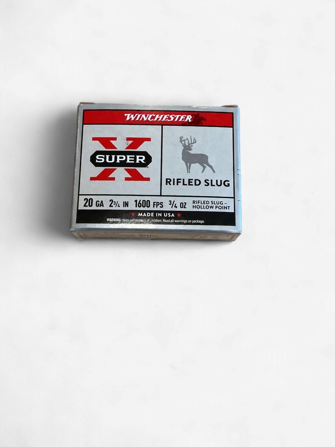 Winchester 20 GA 2.3/4 Riffled Slugs