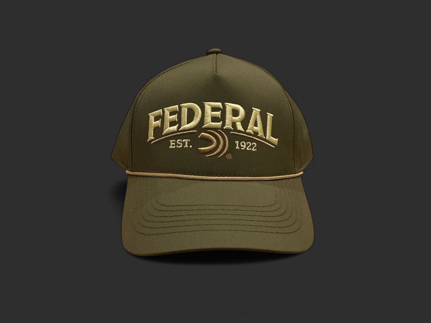 Federal Olive Cap