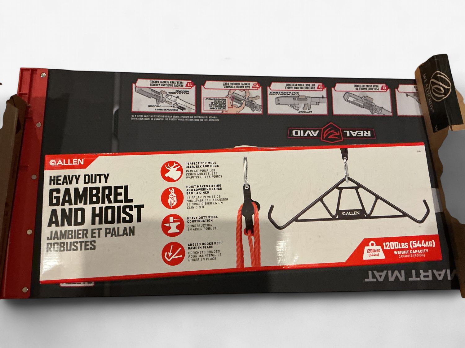 Heavy Duty Gambrel And Hoist