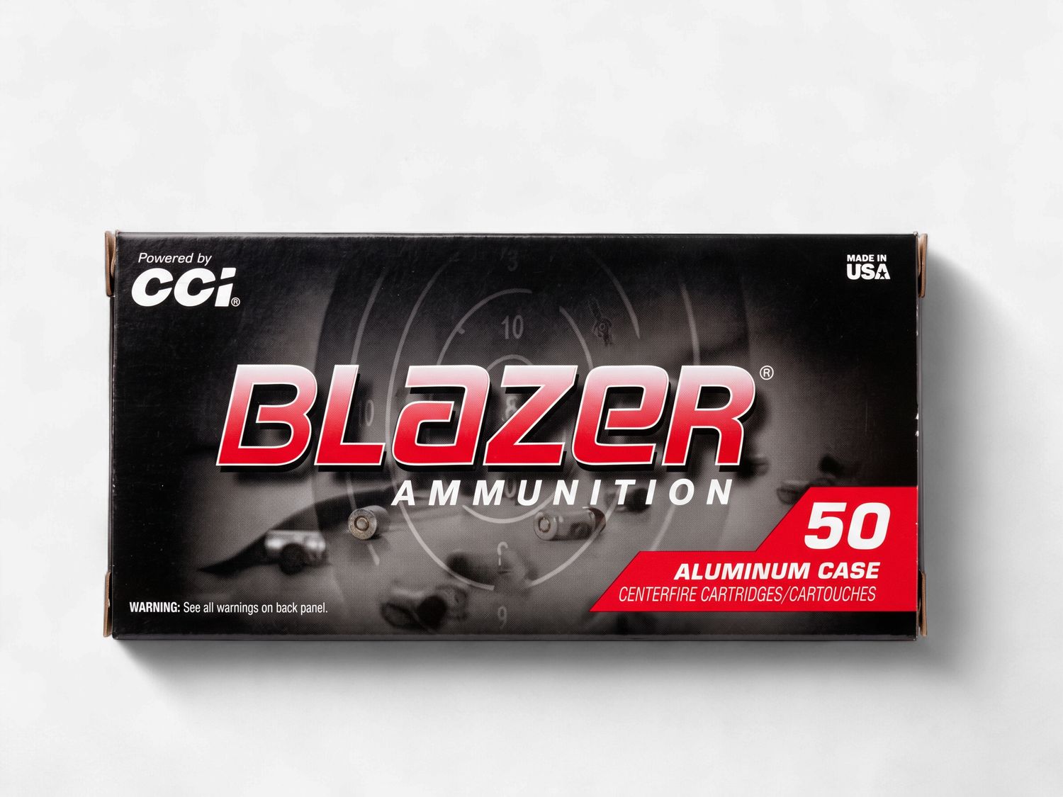 CCI Blazer 9MM 115GR FMJ 50 CT
