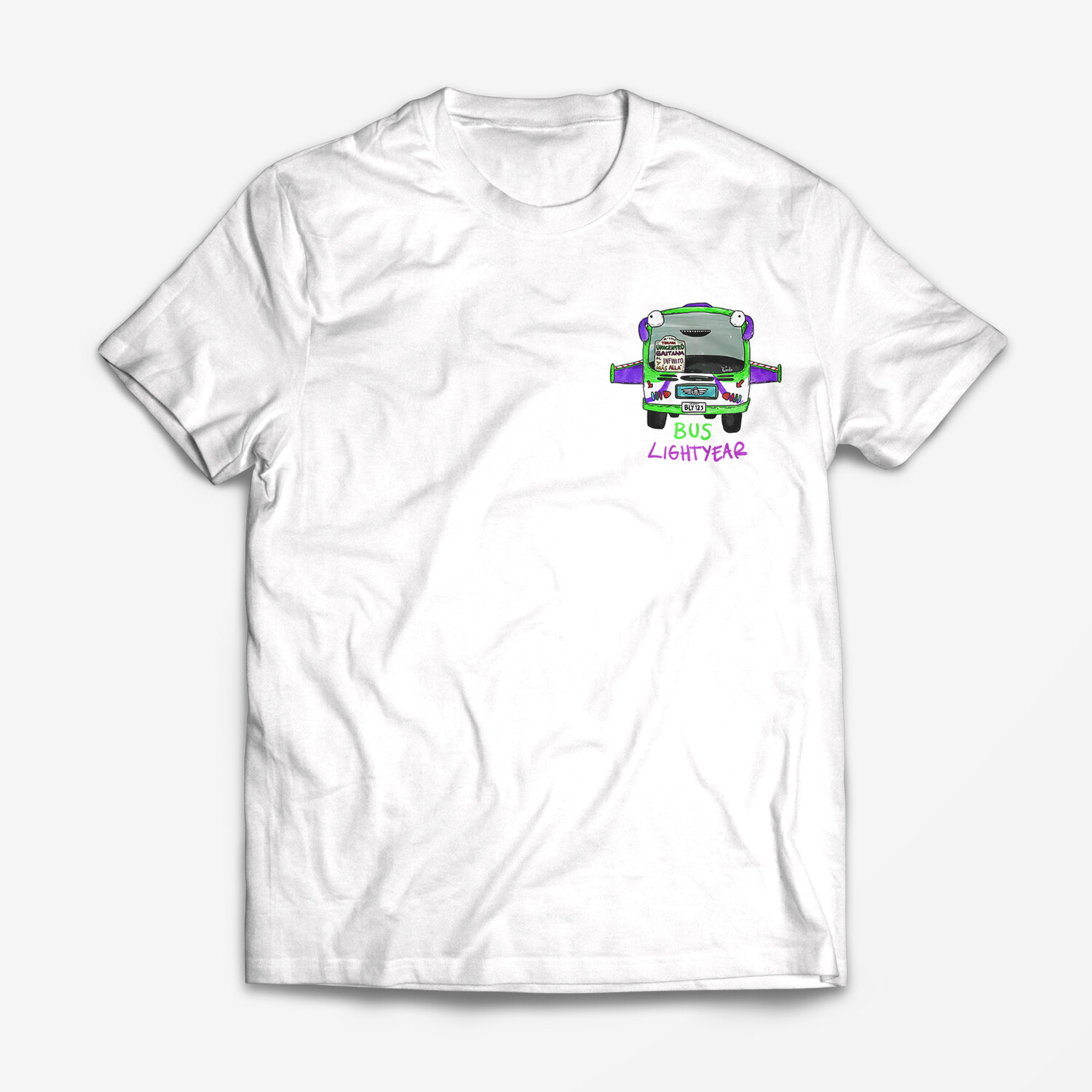 Bus Lightyear Especial: Estampado trasero