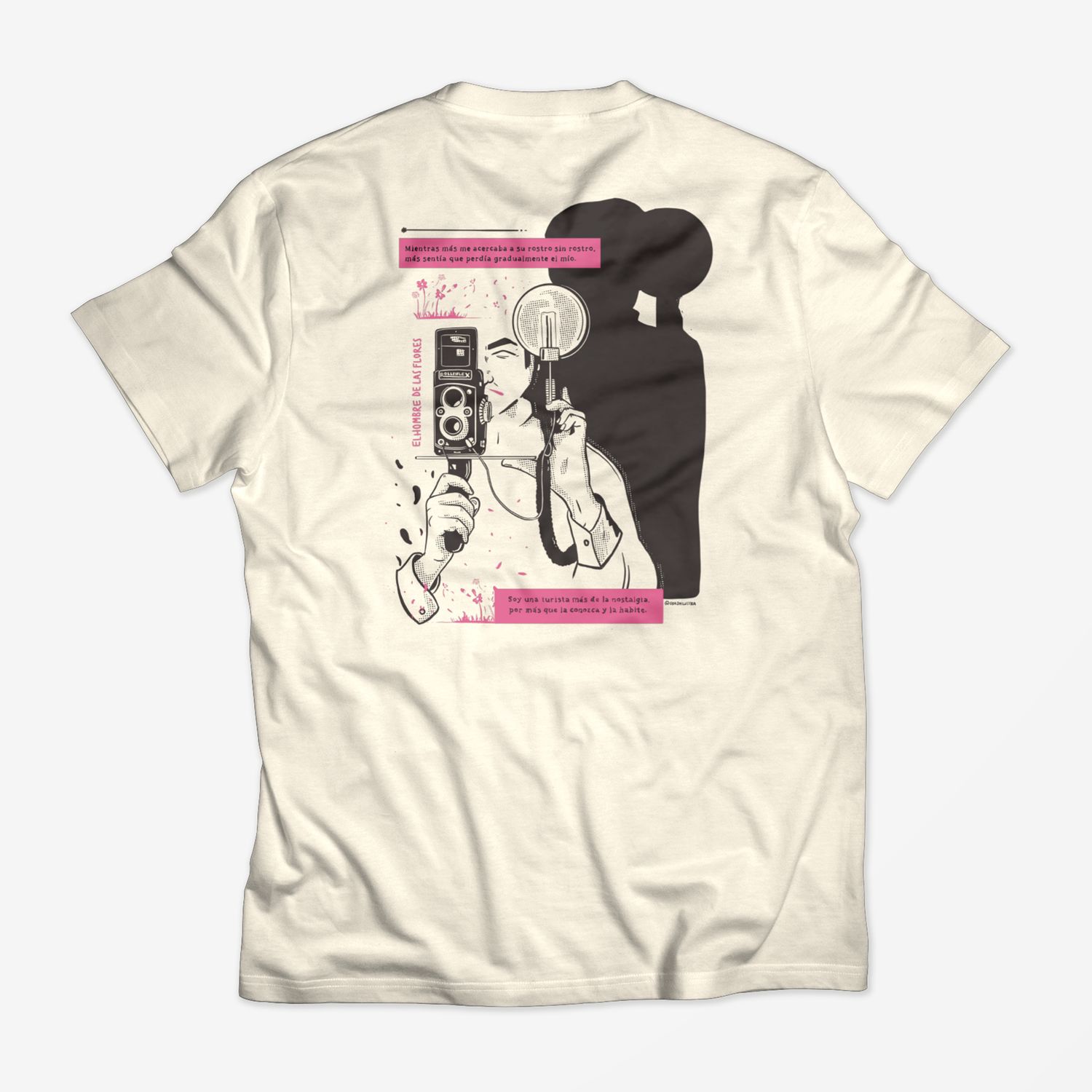 EL HOMBRE DE LAS FLORES Camiseta