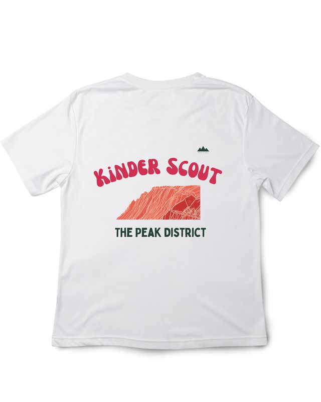 Kinder Scout, The Peak District cotton t-shirt