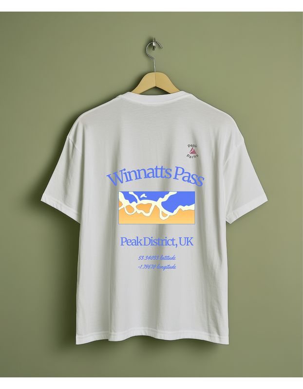 Winnats Pass - Peak Parks Organic T-Shirt