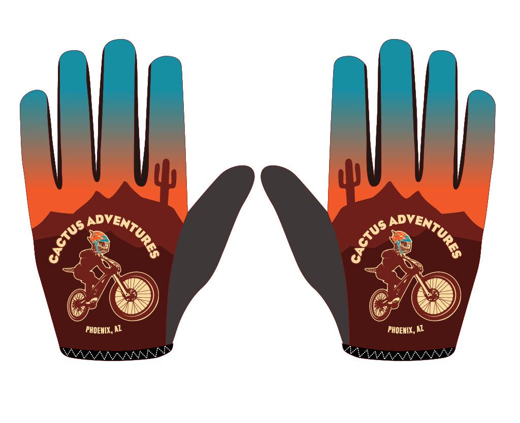 Cactus Adventures Mountain Bike Gloves
