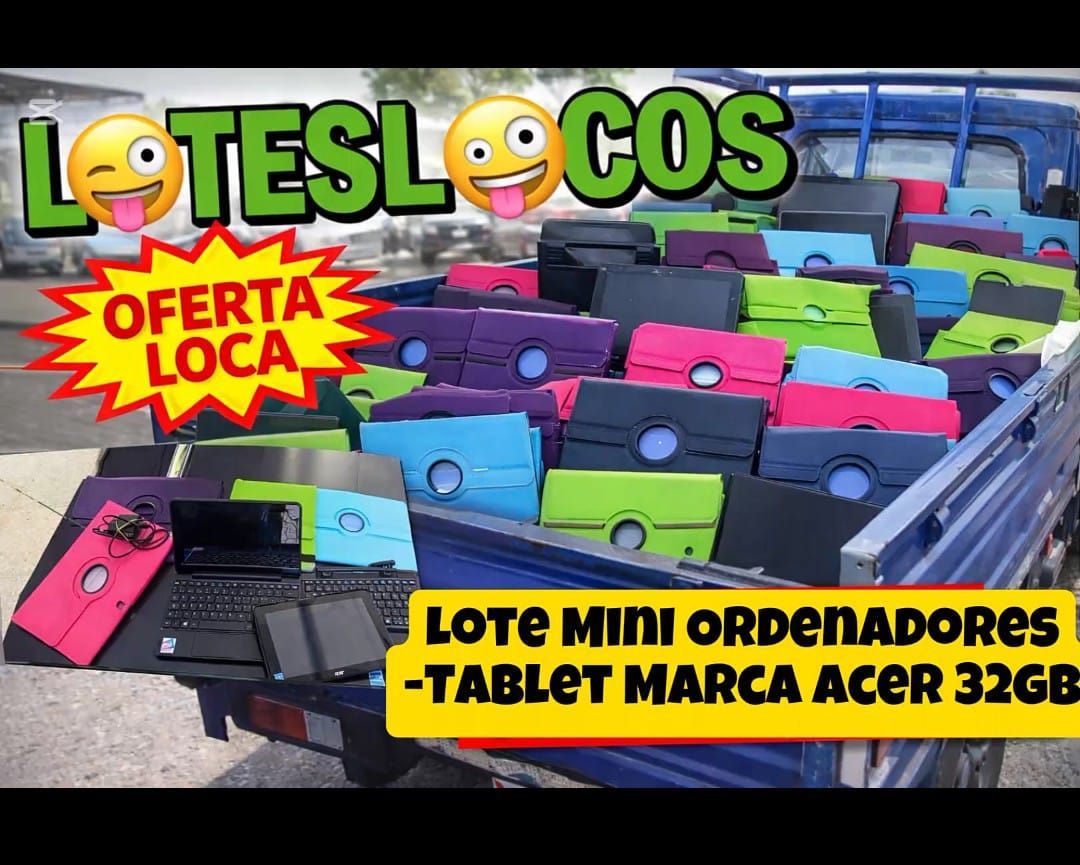 LOTE 200 UNID. ACER ONE 10 (2-en-1) ?