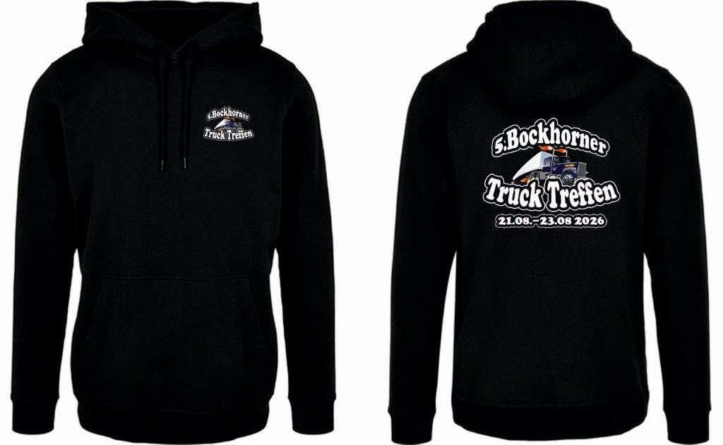 Hoodies Mit Brust und Rückendruck