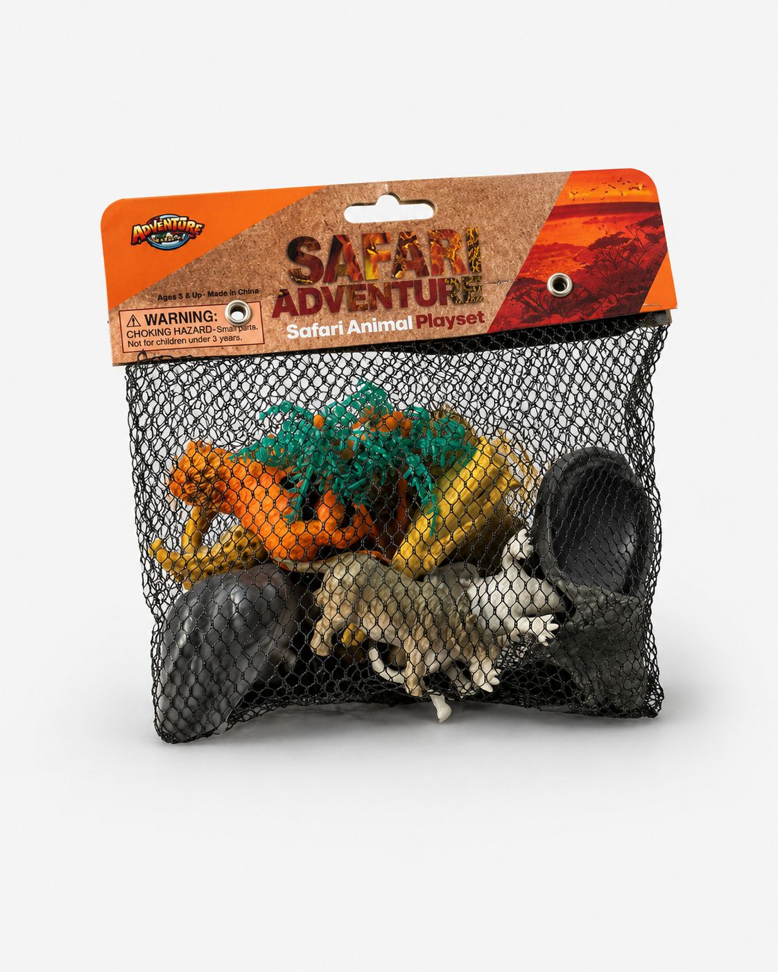 12 pc Safari Mesh Bag
