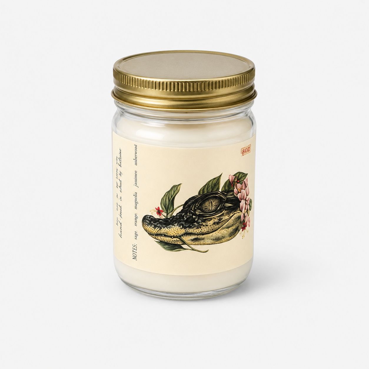 Hatchling Gator Soy Candle